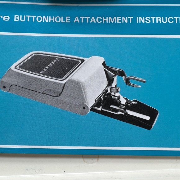 Vintage Kenmore Buttonhole Attachment with Instruction Booklet #42231 - Picture 3 of 7